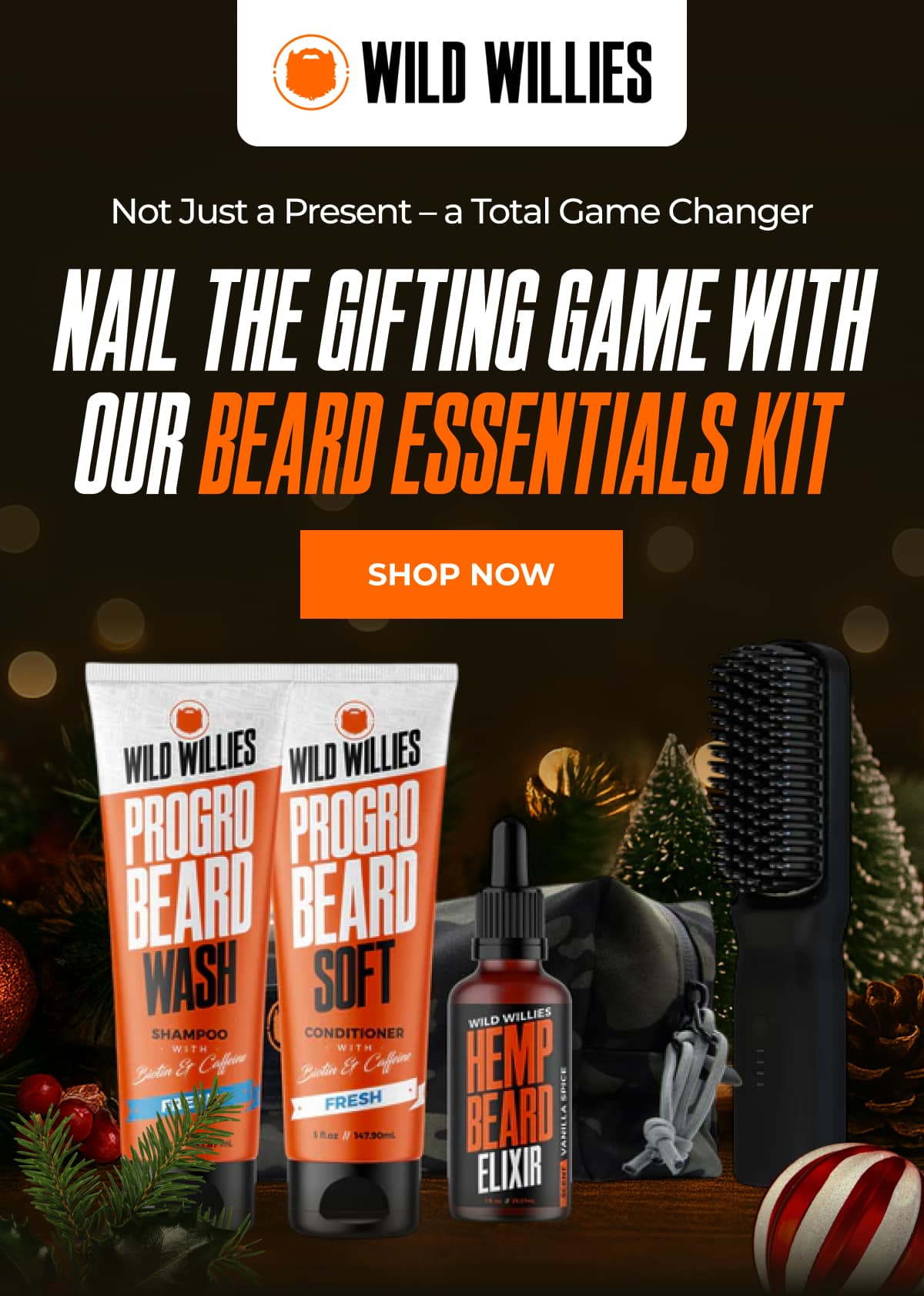Not Just a Present – a Total Game Changer Nail the gifting game with our Beard Essentials Kit