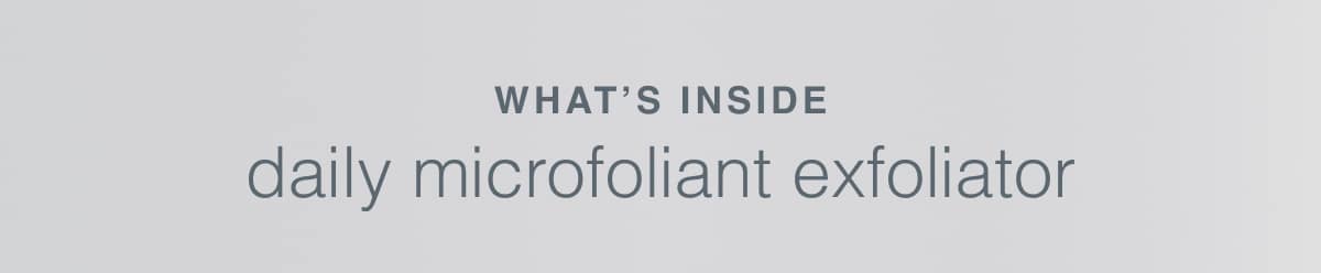pro ritual: exfoliate + glow
