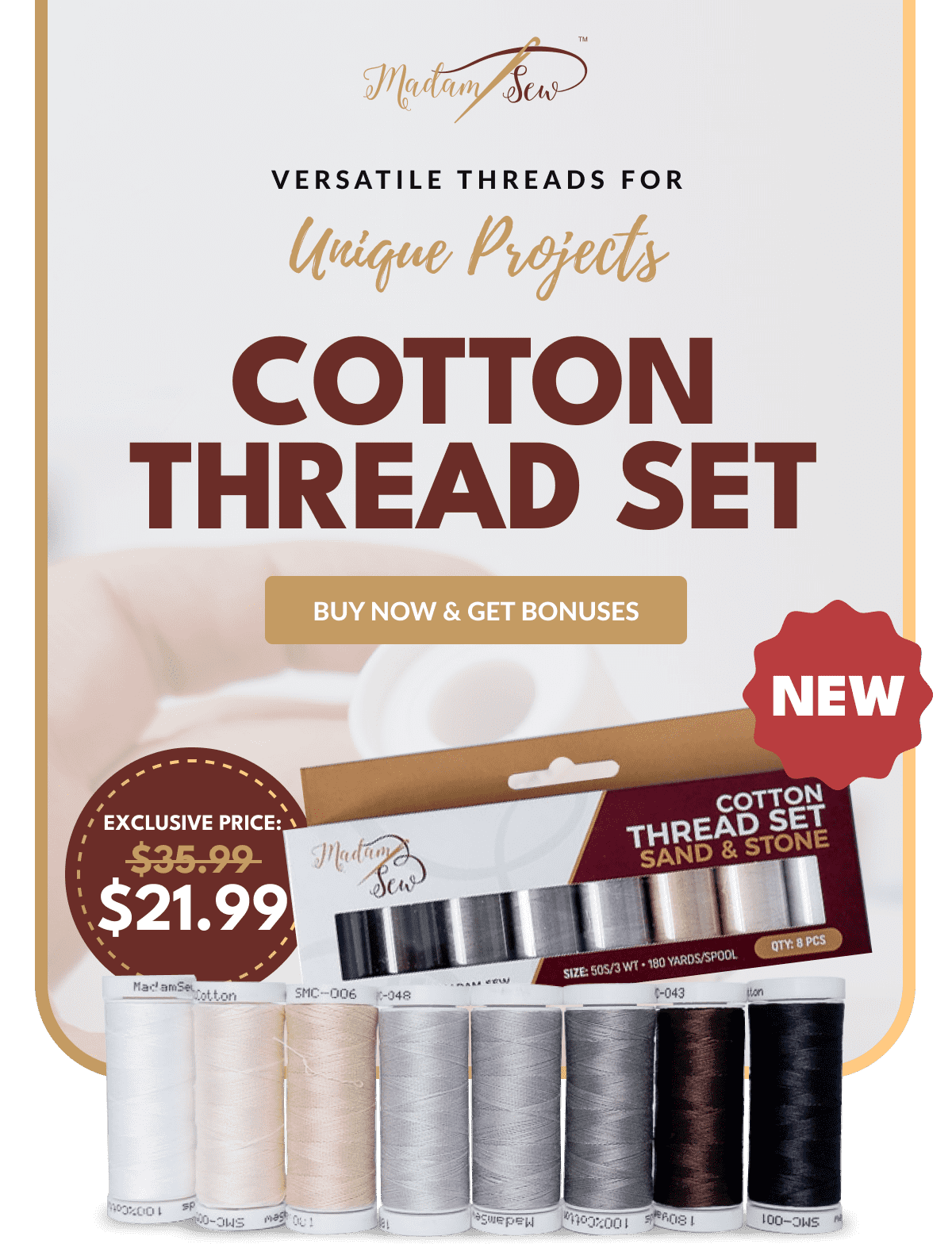 cotton thread set
