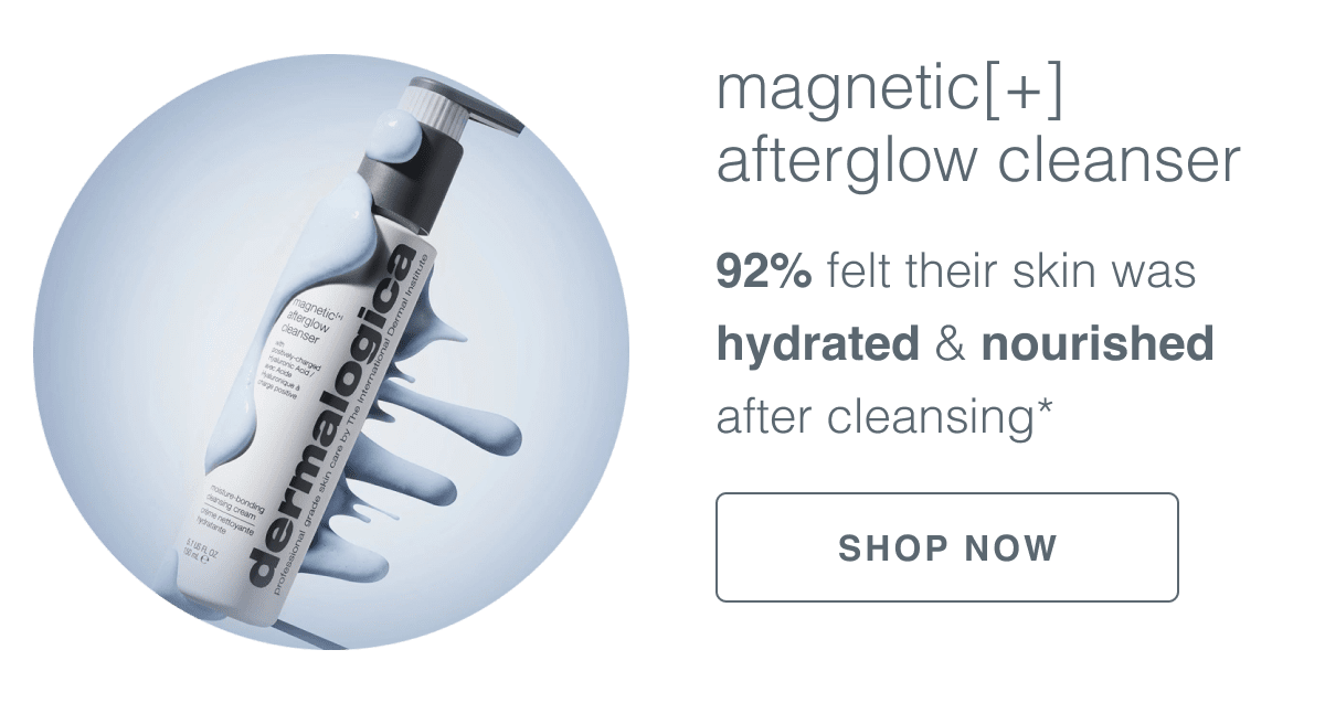 magnetic[+] afterglow cleanser