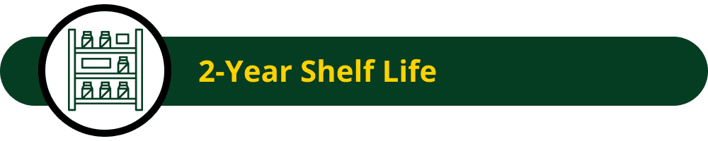 2-Year Shelf Life