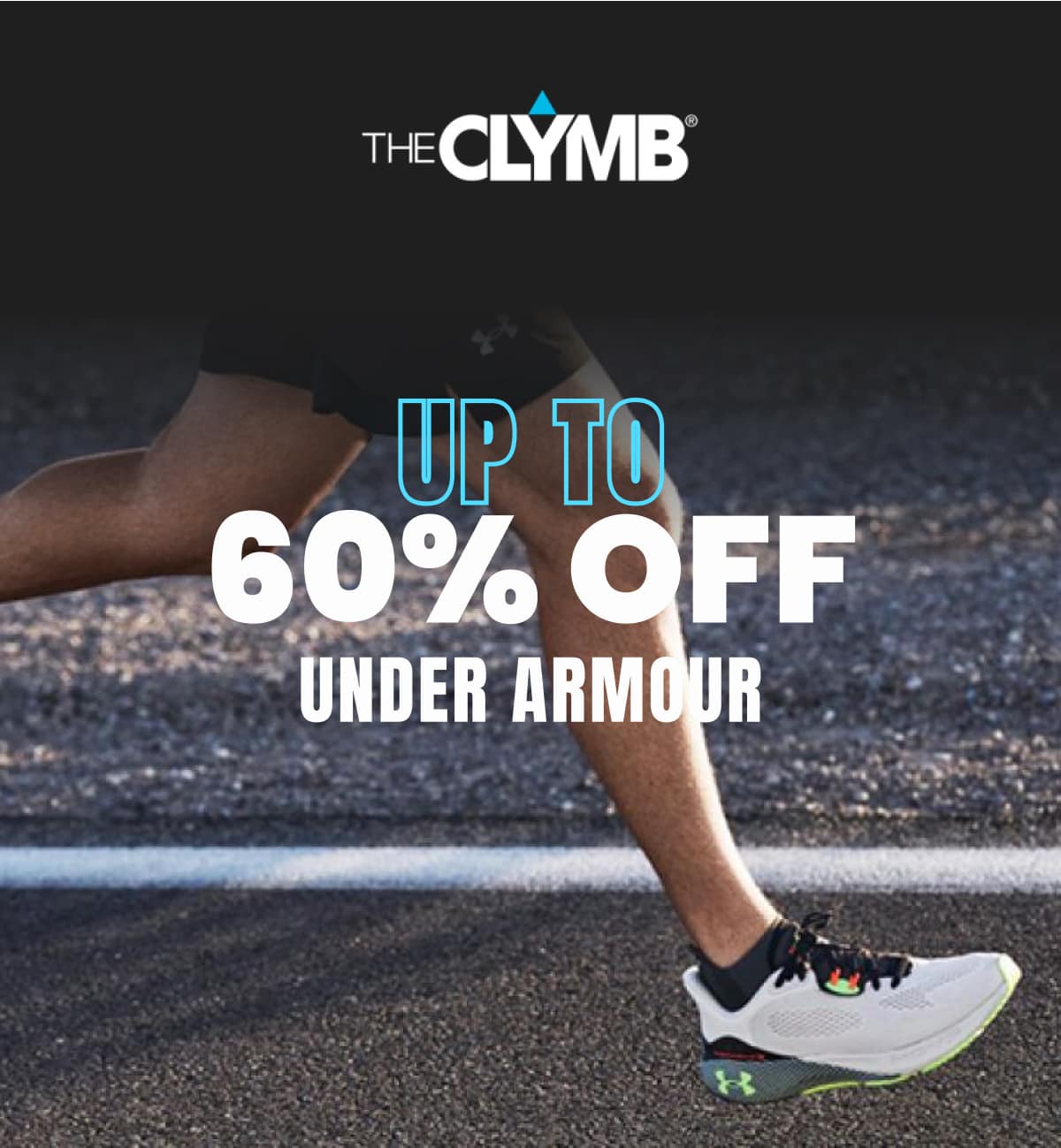 UP TO 60% OFF UNDER ARMOUR