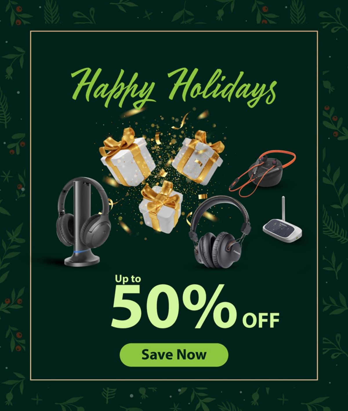 Holiday sales at Avantree up to 50% off