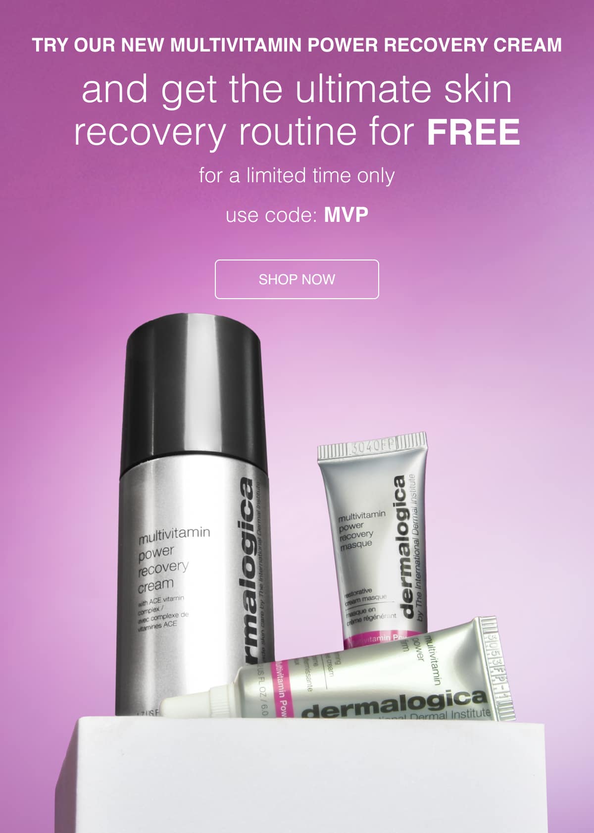 multivitamin power recovery cream