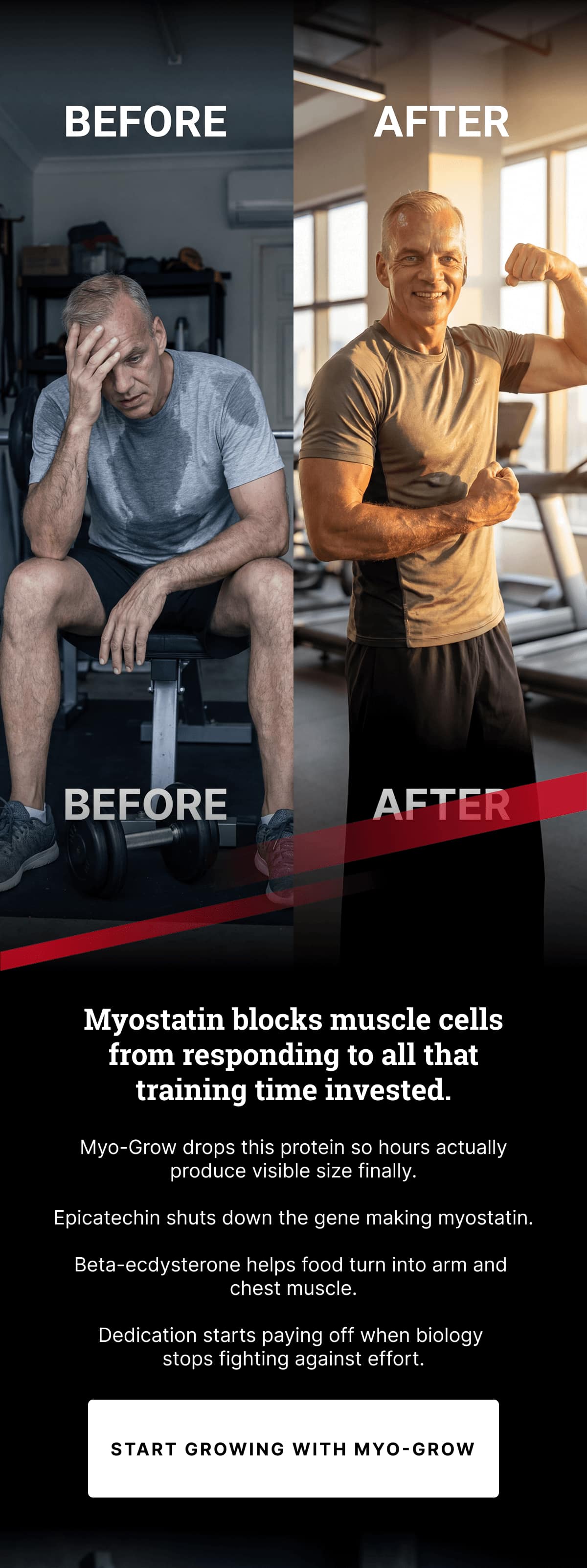When the blocker drops, the time you invest finally shows—arms and chest actually grow, and the sacrifice becomes worth it. Stop wasting effort and start building visible muscle.
