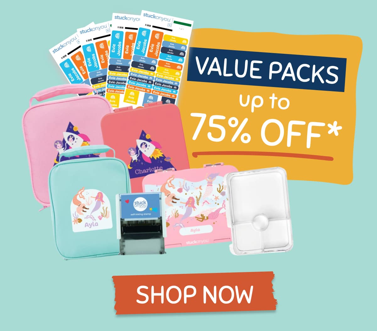 Up to 75% OFF on value packs
