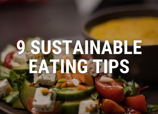 9 Sustainable Eating Tips