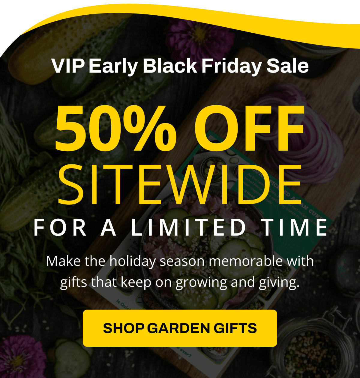 VIP Early Black Friday Sale | Get 50% OFF sitewide for a limited time!