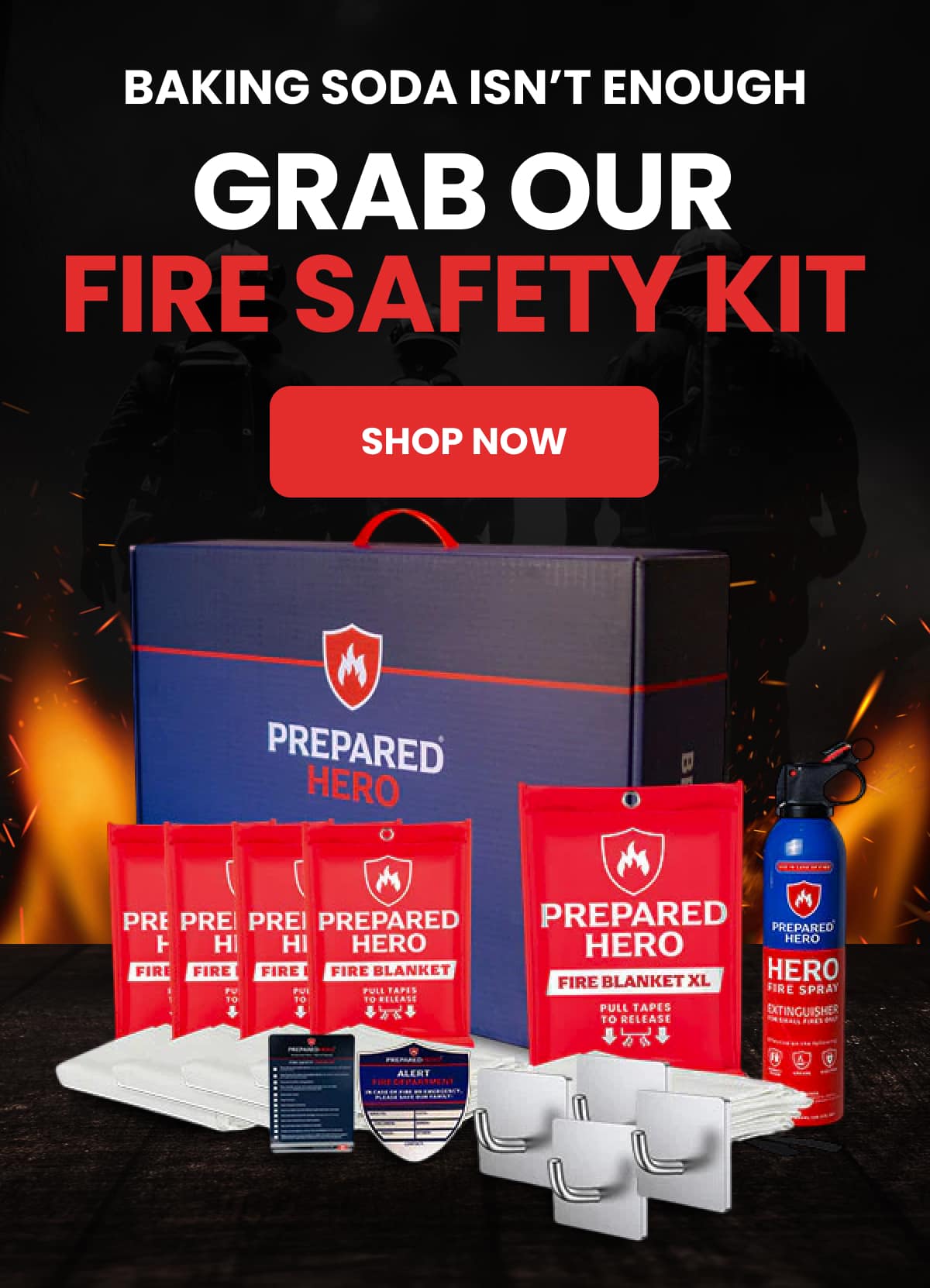 Baking Soda Isn’t Enough Grab Our Fire Safety Kit