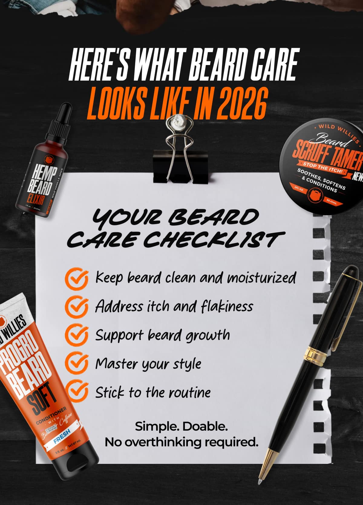 Here's what beard care looks like in 2026