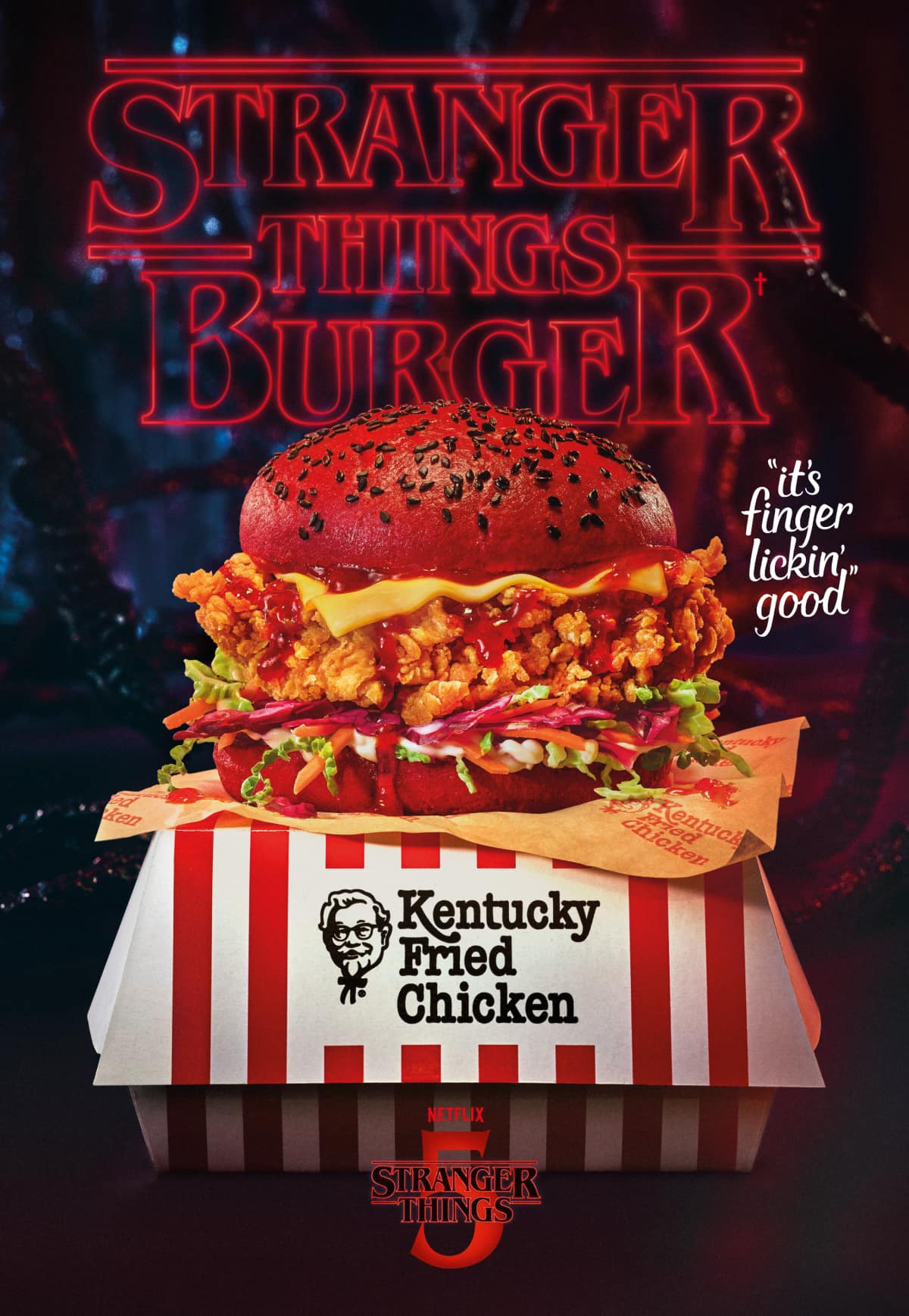 The NEW Stranger Things Burger has landed 