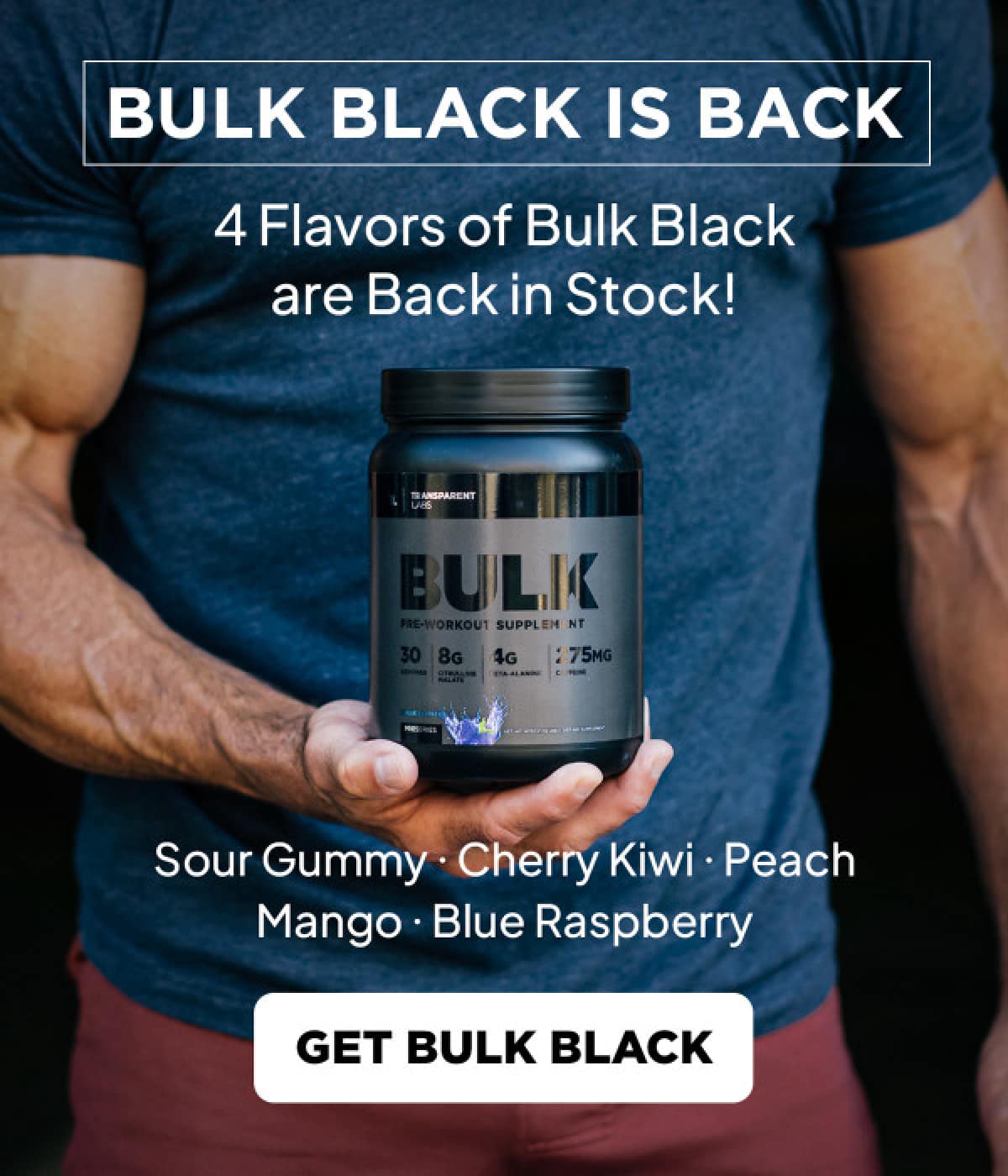 Bulk Black Restock