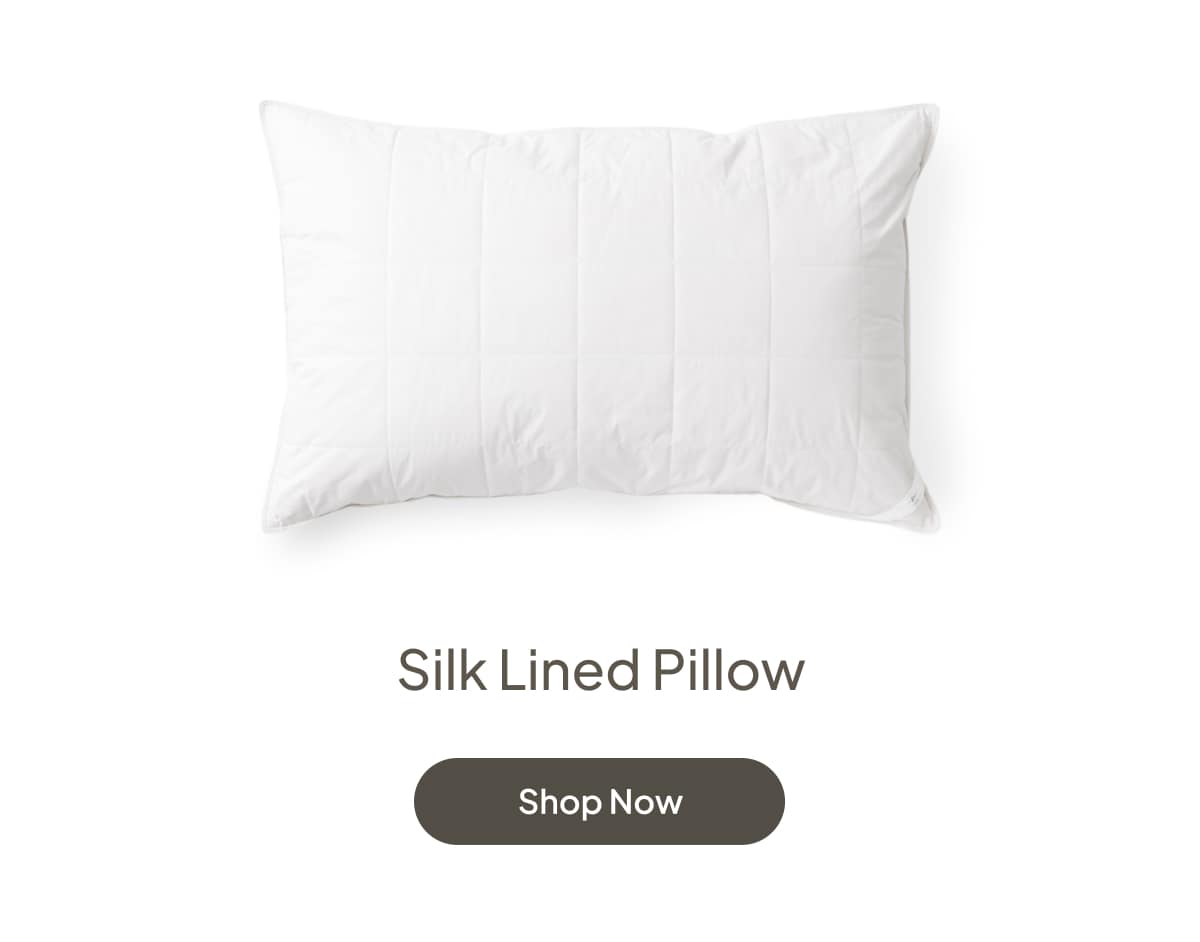 Silk Lined Pillow