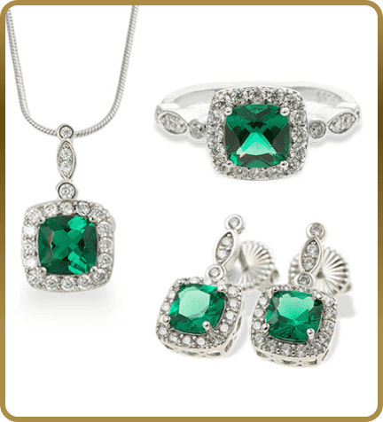 Luck Of The Irish™ 18K White Gold 3pc Collection