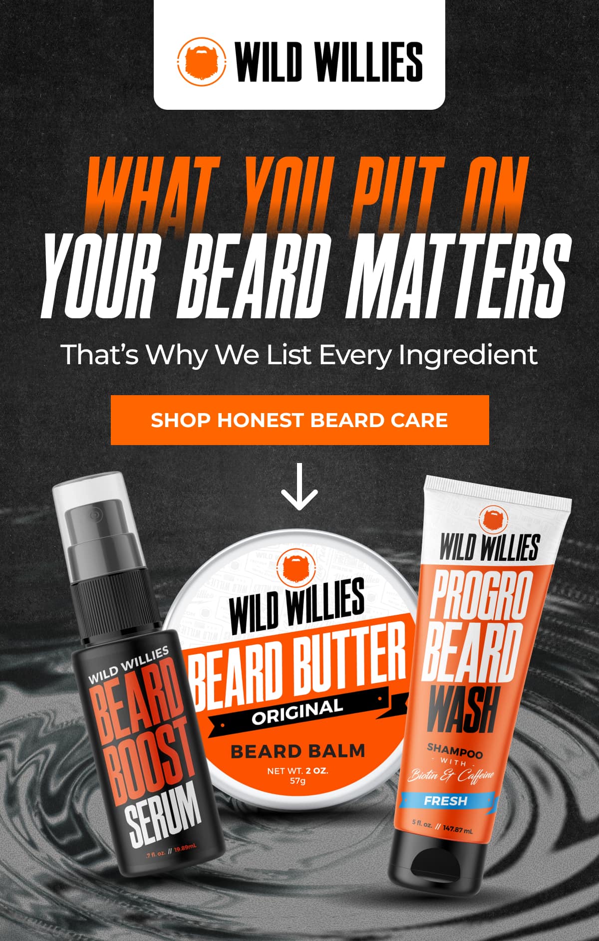 What You Put On Your Beard Matters That's Why We List Every Ingredient
