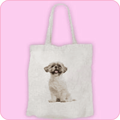 Tail-Wagging Tote Bags