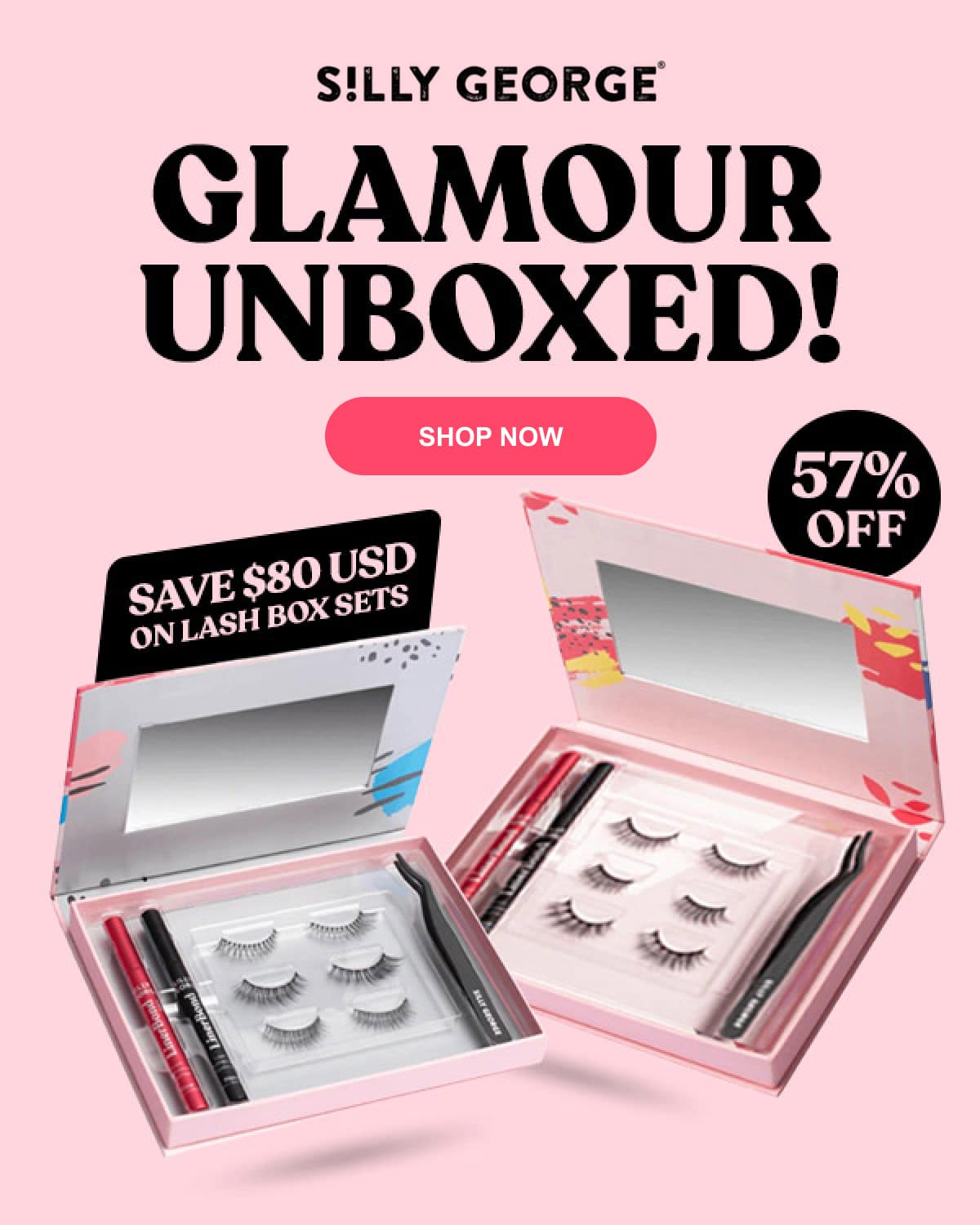 GLAMOUR UNBOXED! SHOP NOW