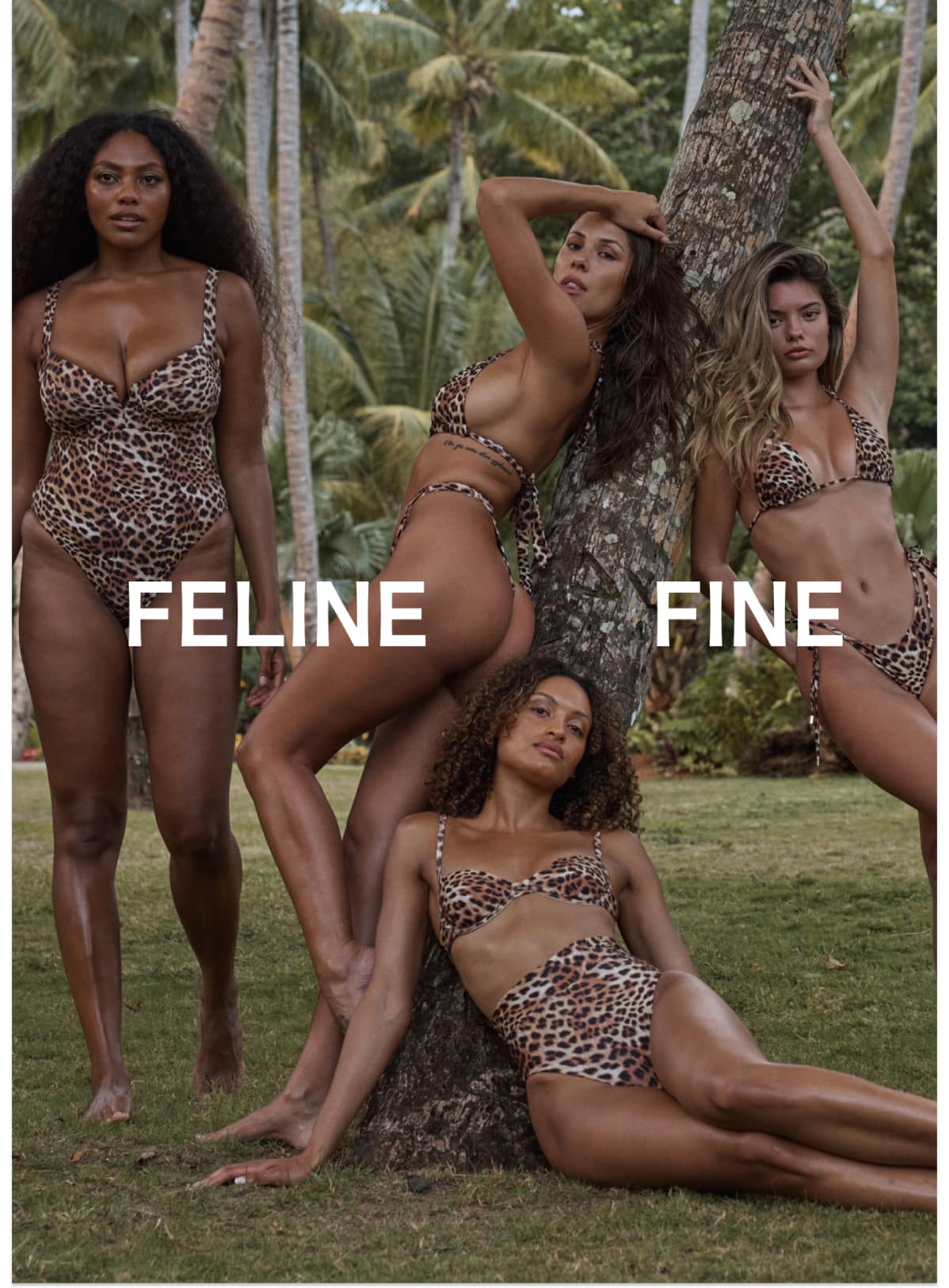 Feline fine - Monday Swimwear