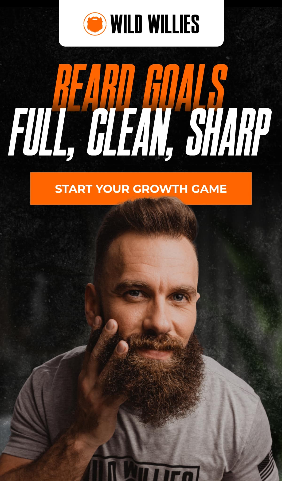 Beard Goals Full, Clean, Sharp