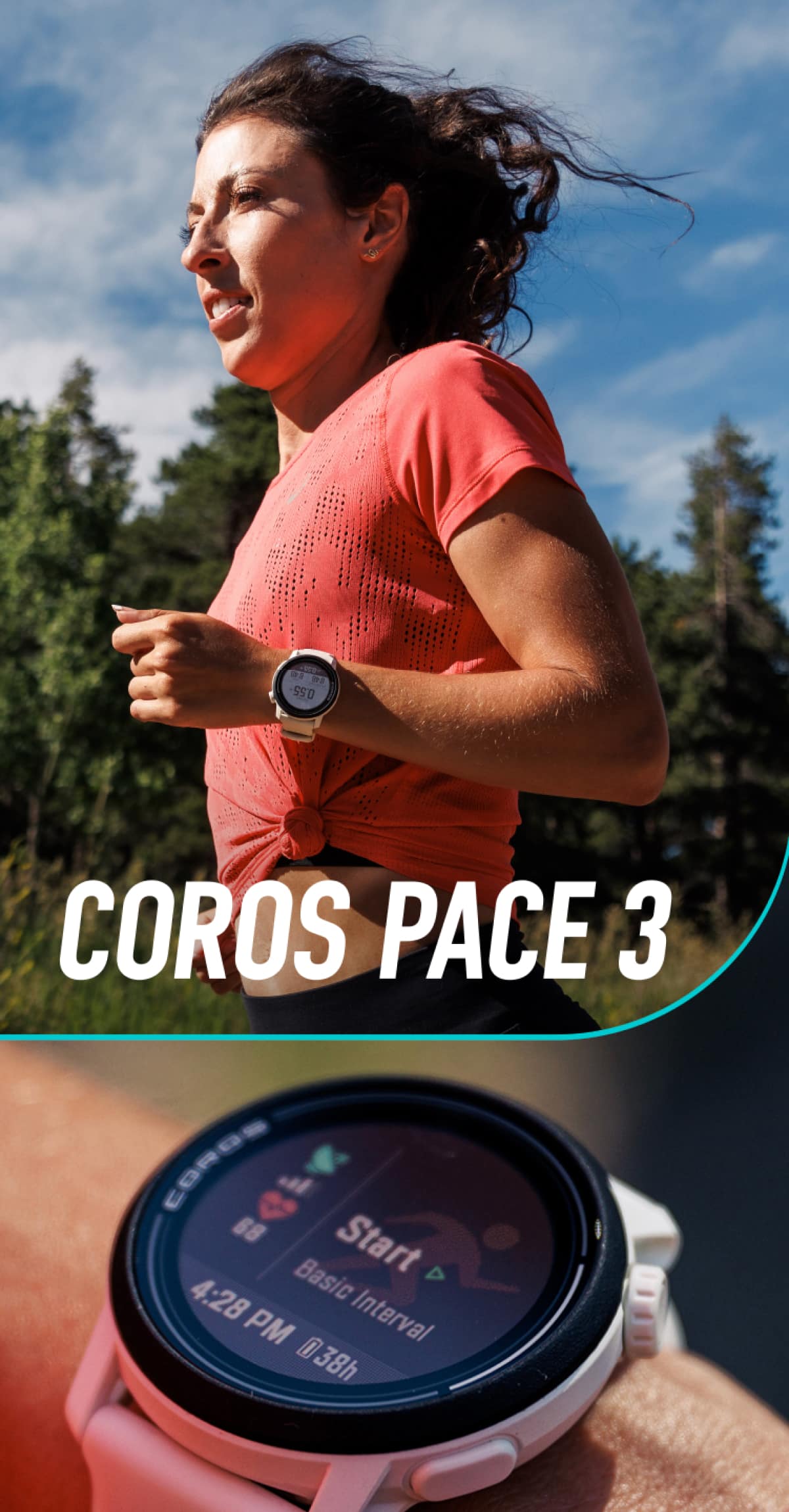 Pace 3 finally came in : r/Coros