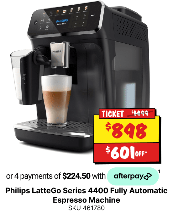 Philips LatteGo Series 4400 Fully Automatic Espresso Machine