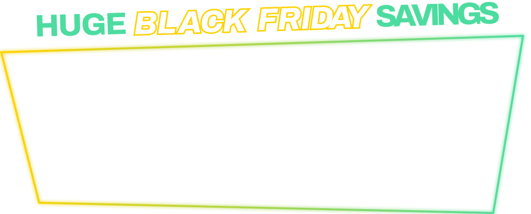 Huge Black Friday Deals 50% Off Entire Site