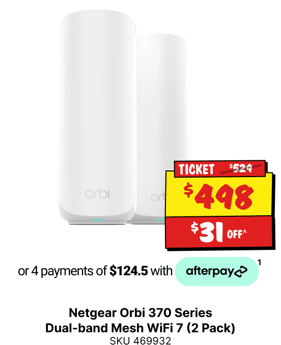 Netgear Orbi 370 Series Dual-band Mesh WiFi 7 (2 Pack)