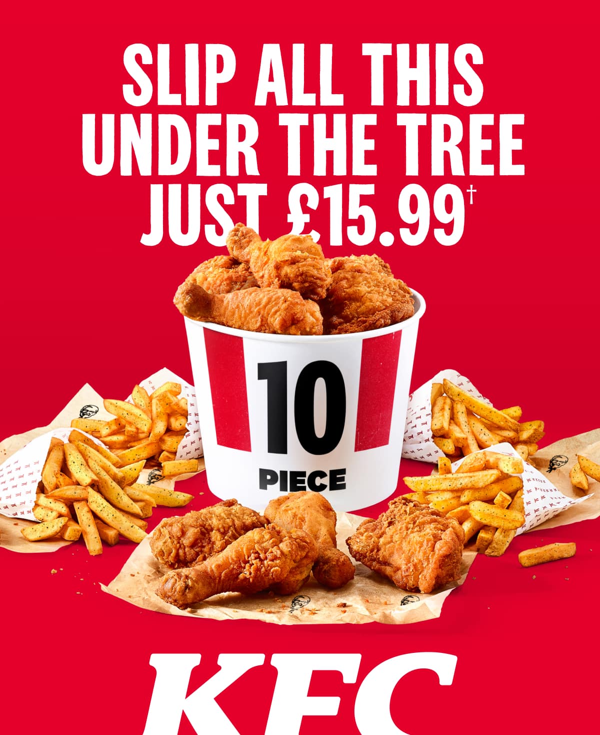 Dig into our 10pc Bargain Bucket for just £15.99 