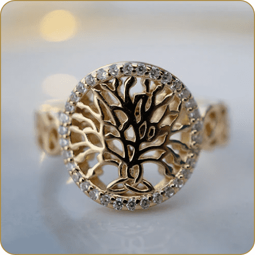 Celtic Tree of Life Ring