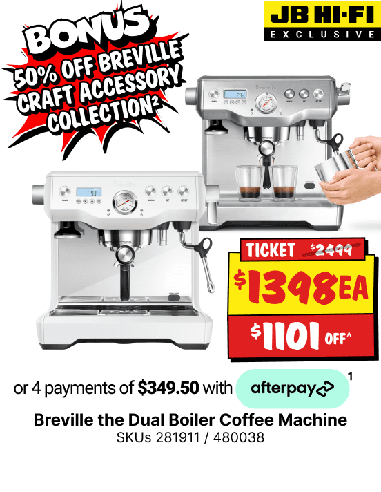 Breville the Dual Boiler Coffee Machine