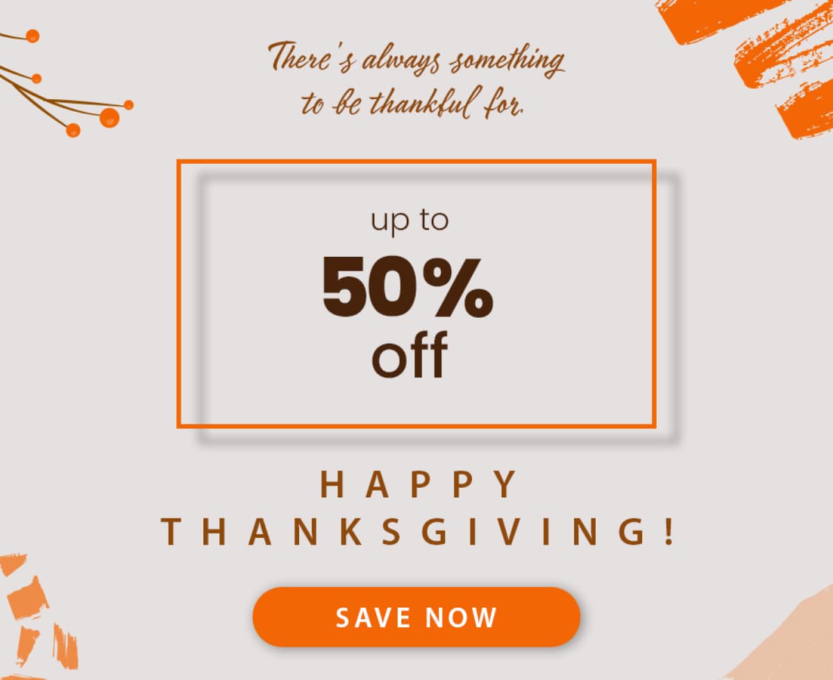 Thanksgiving sales at Avantree up to 50% off