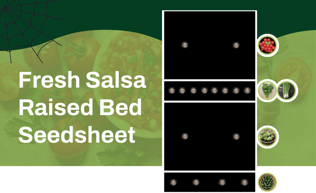 Fresh Salsa Raised Bed Seedsheet