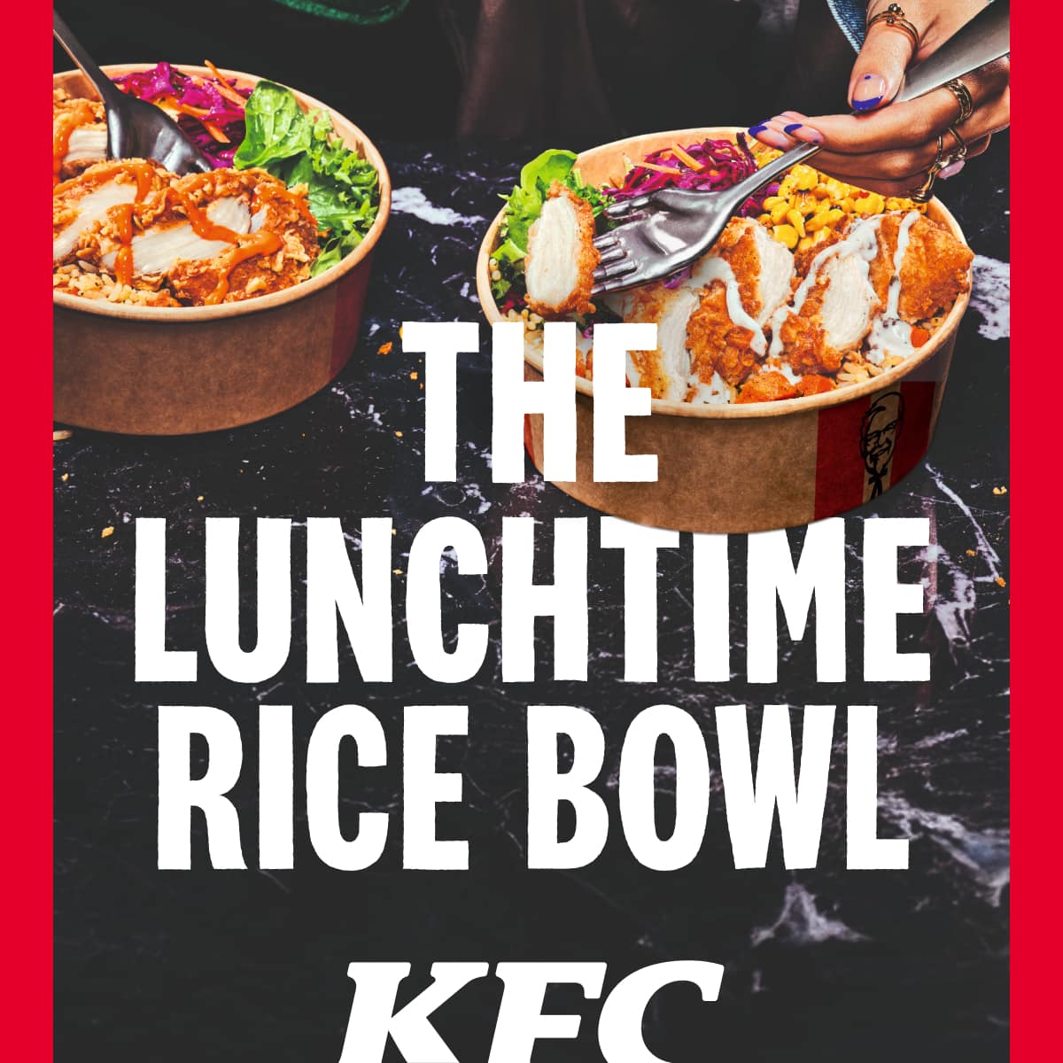 Tuck into one of our tasty Rice Bowls. Choose from Original Ranch, Zinger Ranch, or Original Ranch Veggie. 