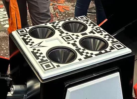 Drone charging prototype on rooftop pad using RTK positioning