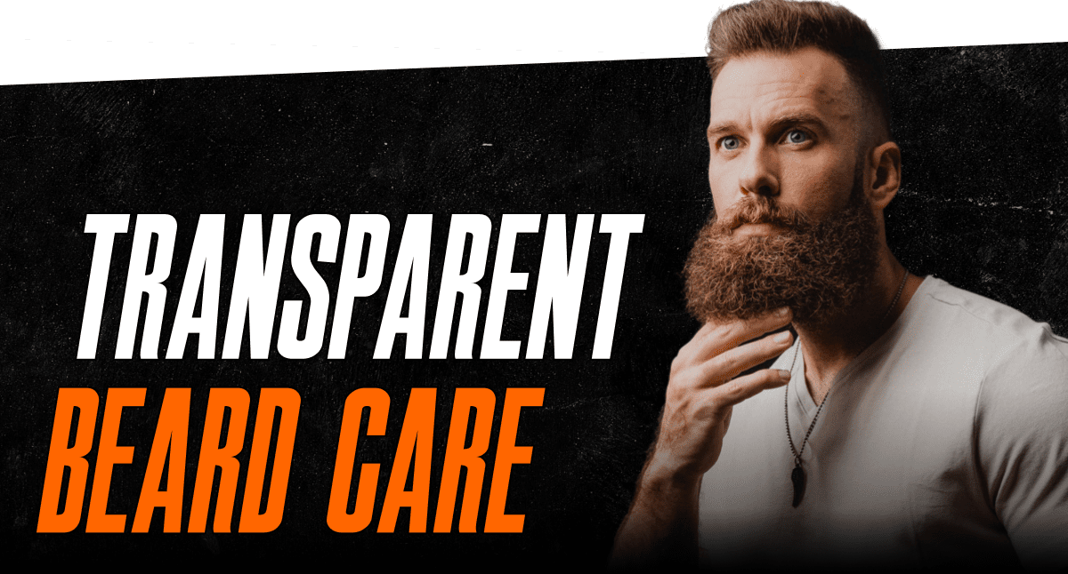Transparent Beard Care