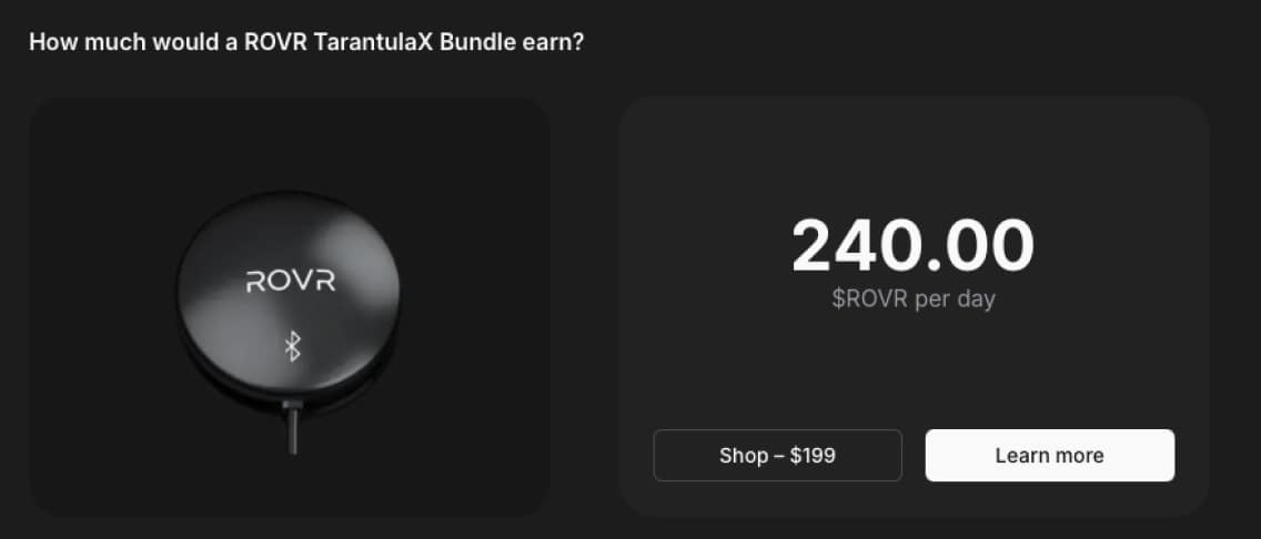 ROVR and GEODNET reward estimators