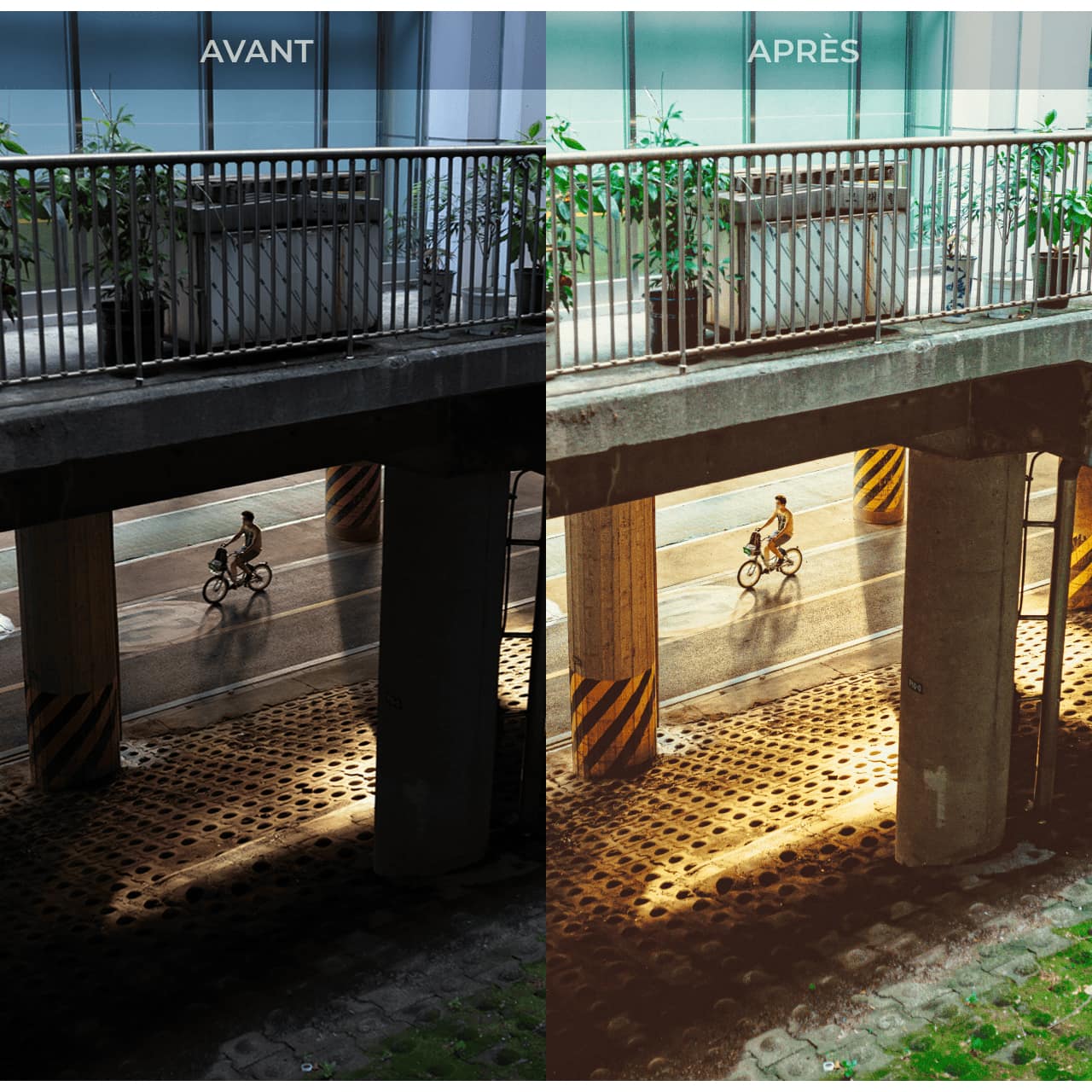 Antoine Mutin, avant/après