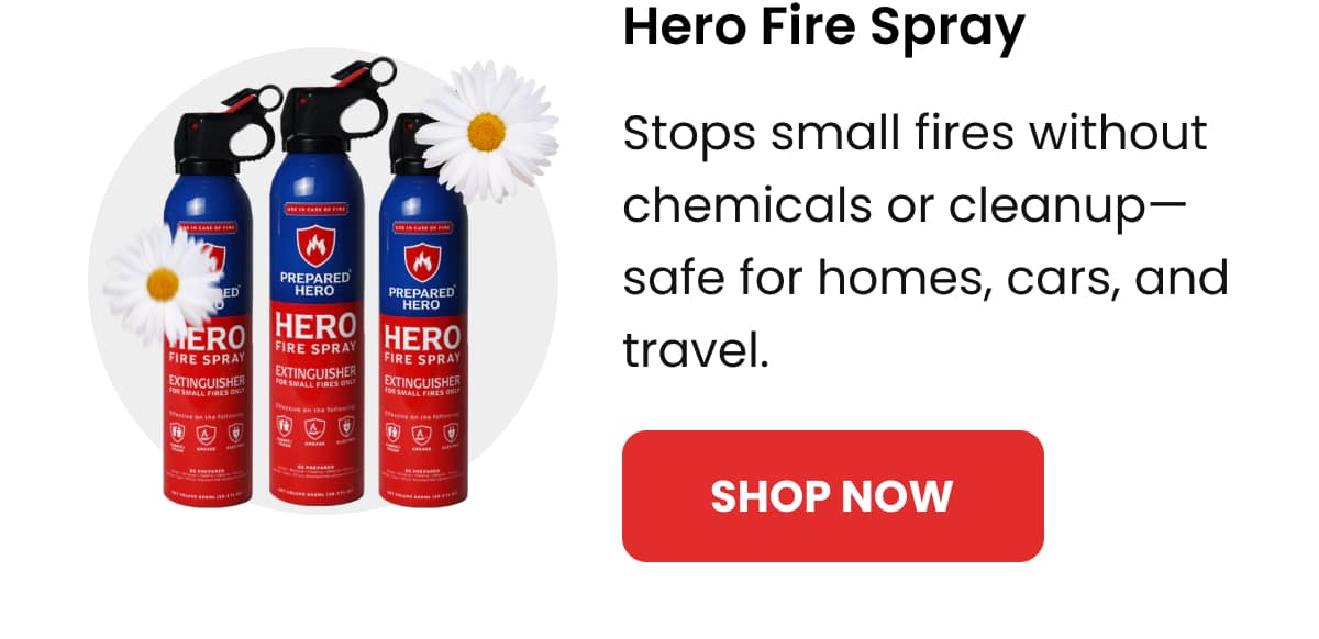 Hero Fire Spray