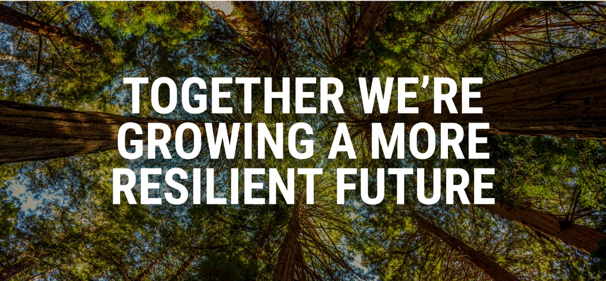 Together, we're growing a more resilient future.