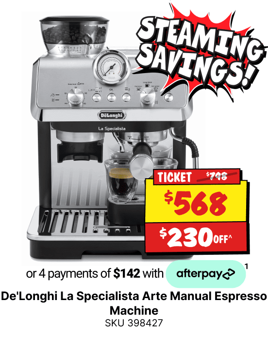De'Longhi La Specialista Arte Manual Espresso Machine