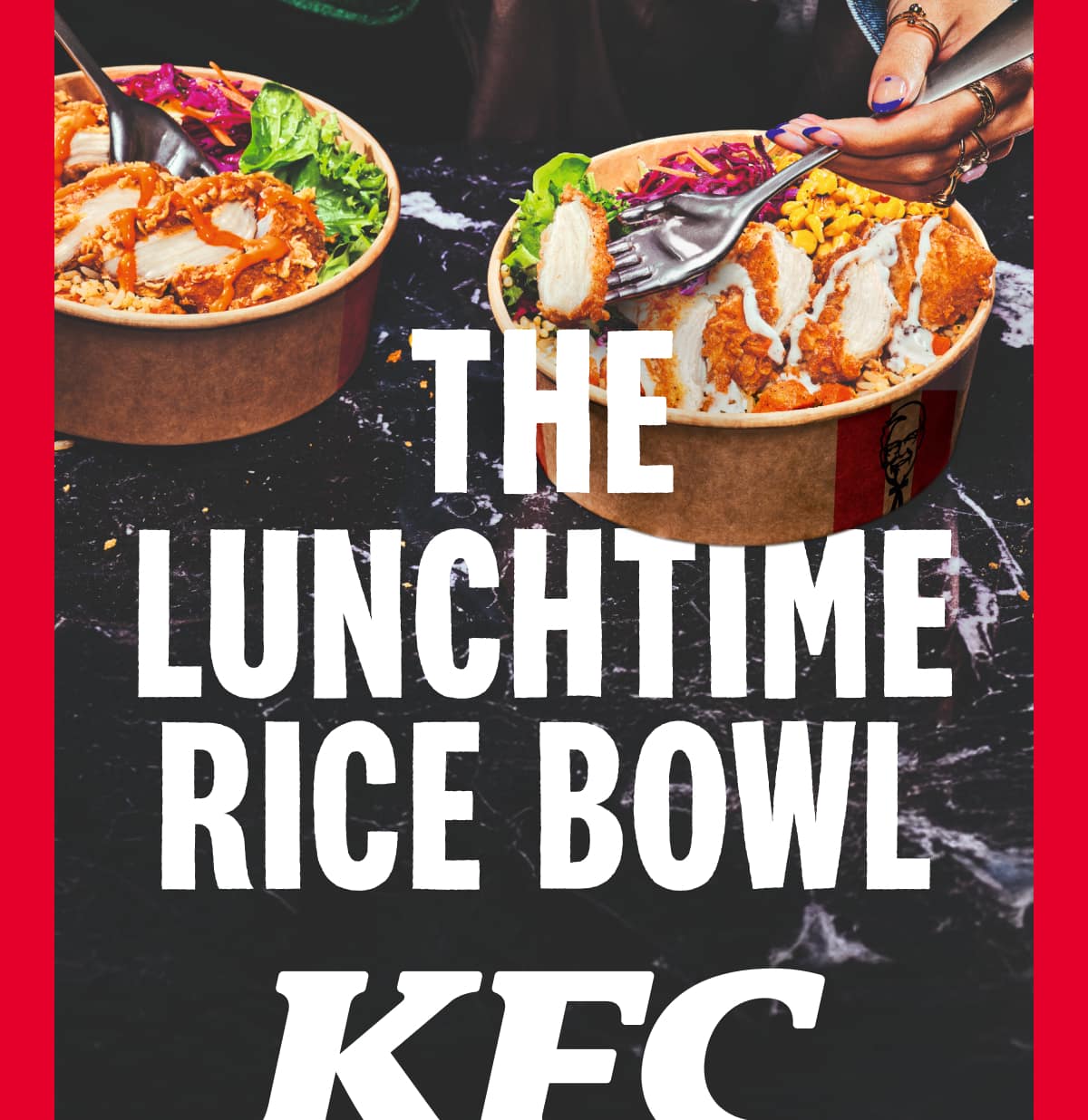 Tuck into one of our tasty Rice Bowls. Choose from Original Ranch, Zinger Ranch, or Original Ranch Veggie. 
