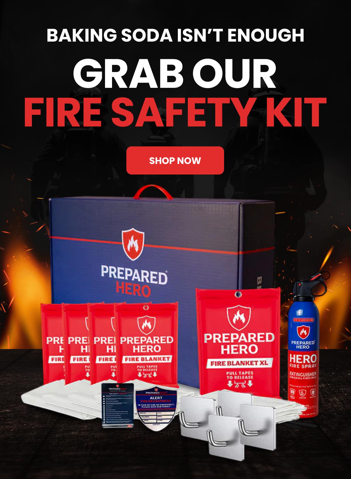 Baking Soda Isn’t Enough Grab Our Fire Safety Kit