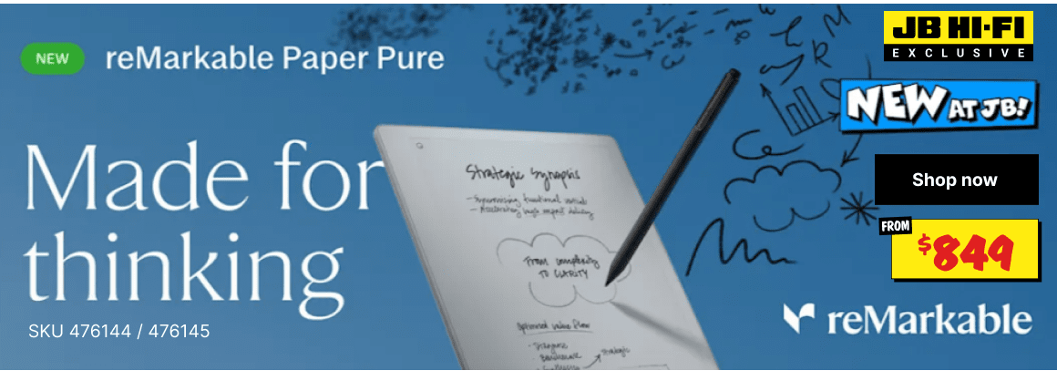reMarkable Paper Pure with Marker