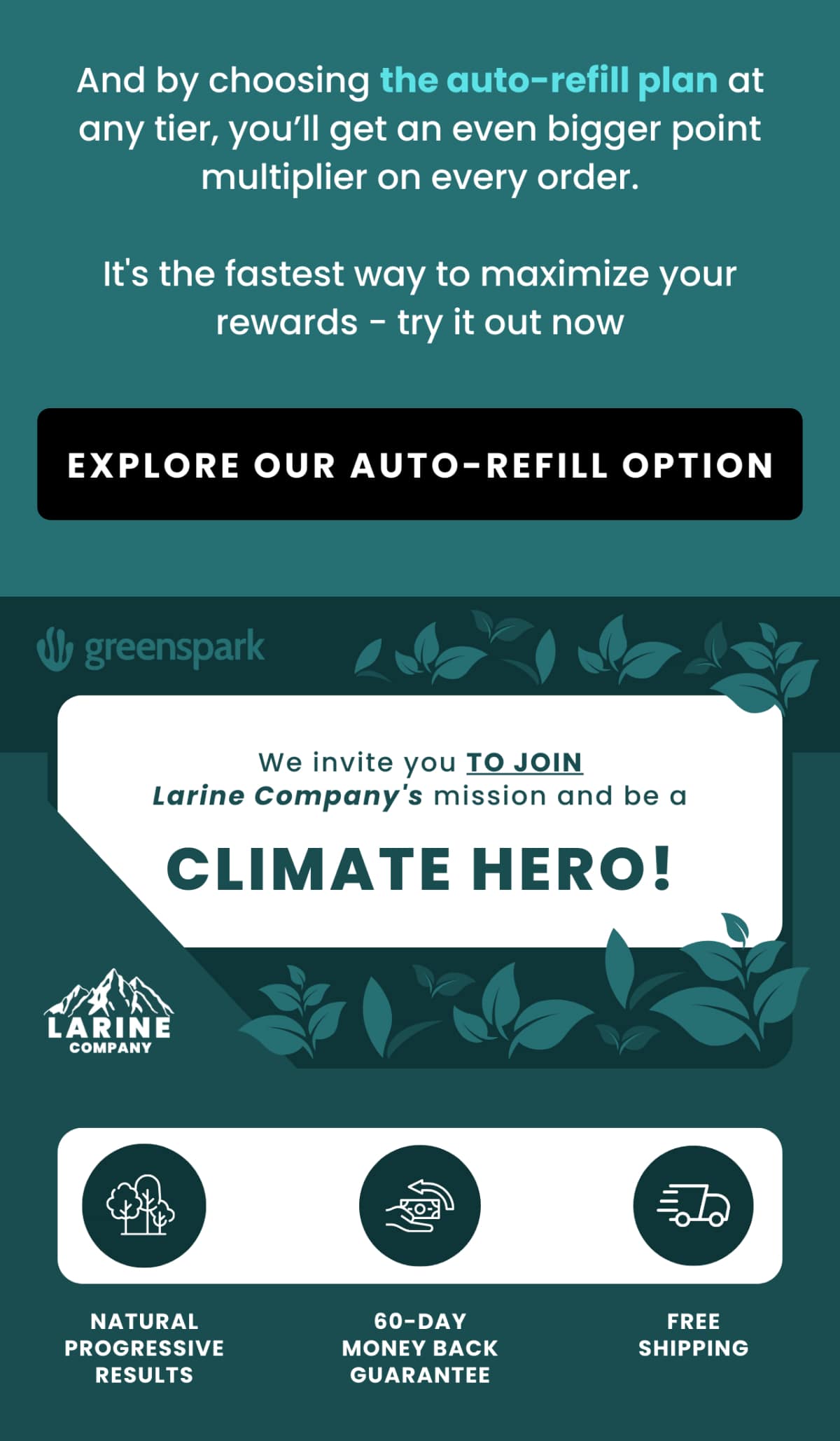EXPLORE OUR AUTO-REFILL OPTION