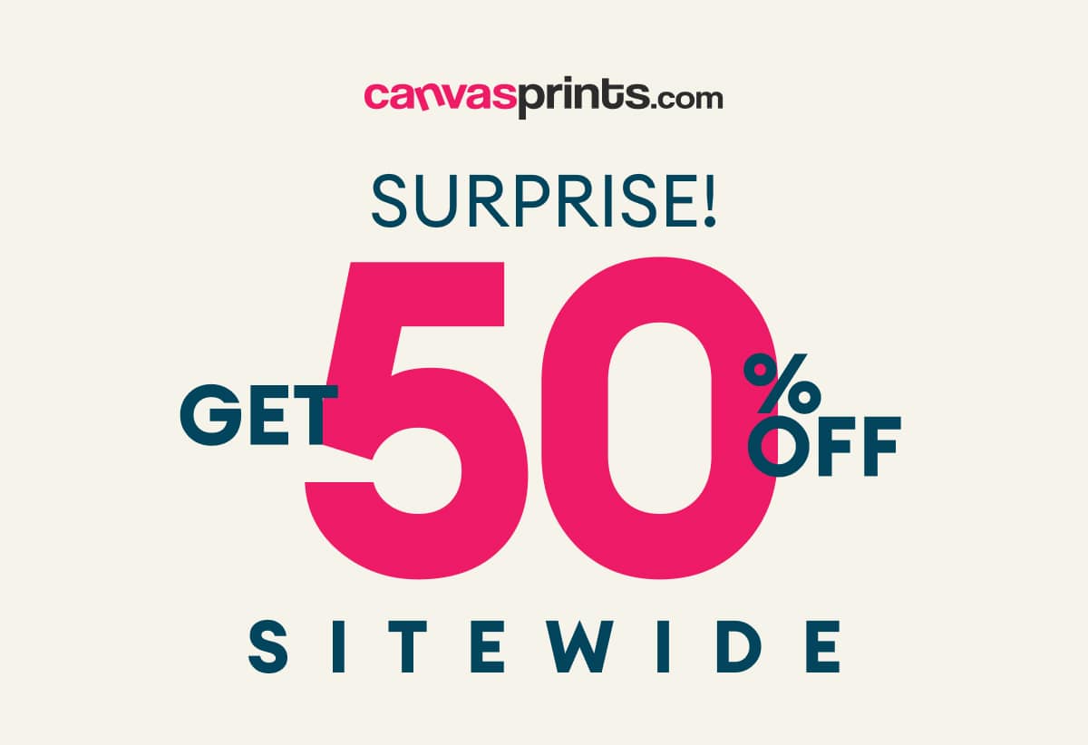 Surprise! GET 50% OFF SITEWIDE