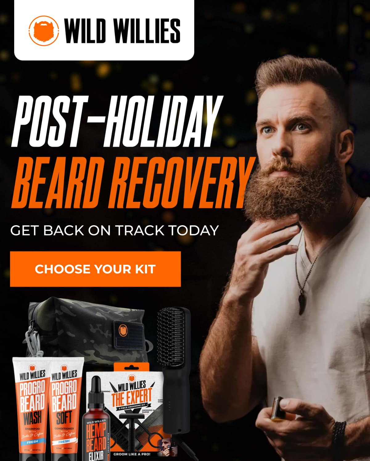 Post-Holiday Beard Recovery Get back on track today