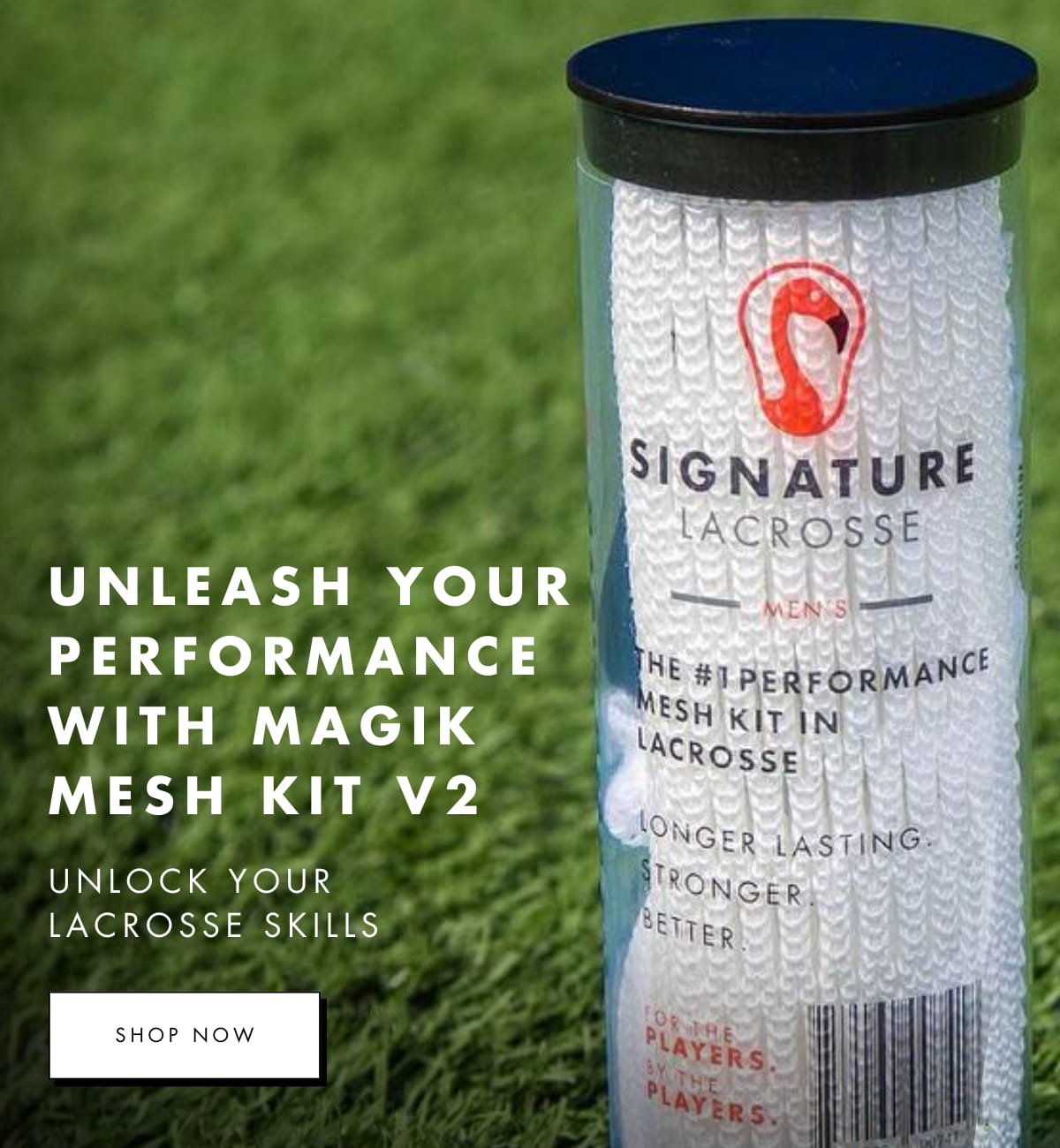 Unlock Your Lacrosse Skills with Magik Mesh Kit v2 Signature Lacrosse