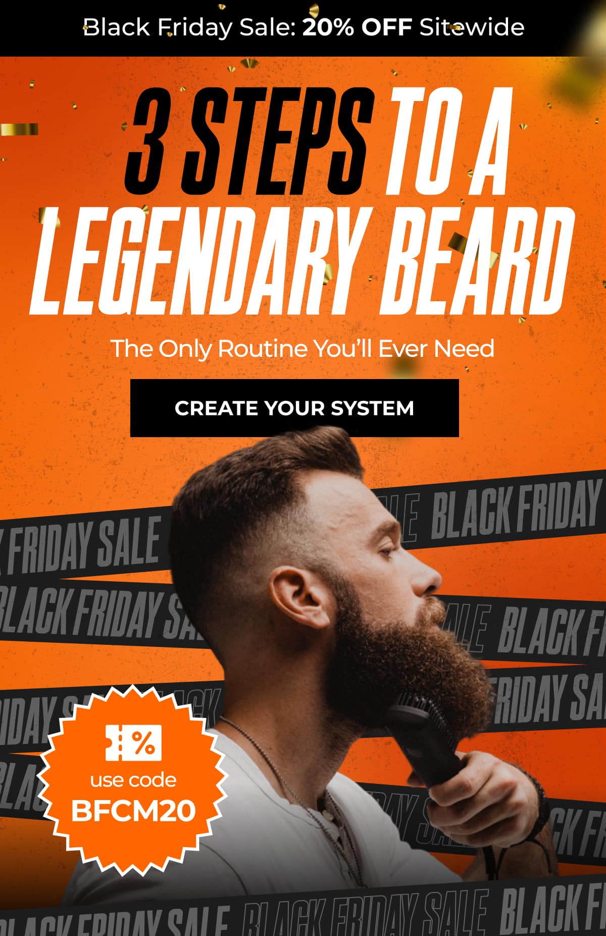 The Only Routine You'll Ever Need 3 Steps To a Legendary Beard