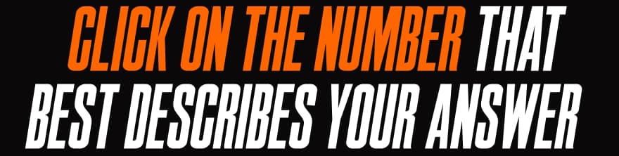 Click on the number that best describes your answer