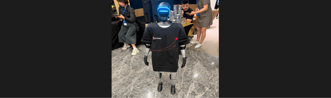 GEODNET robots and drones tease